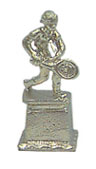 Dollhouse Miniature Girls Tennis Trophy